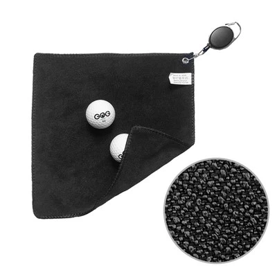 Golfhandduk med grommet